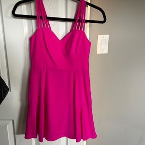 NBDxNAVEN pink dress